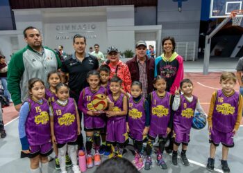 Surgen primeros campeones del Torneo de Básquetbol del INDE “Doctor Américo Villarreal Anaya”