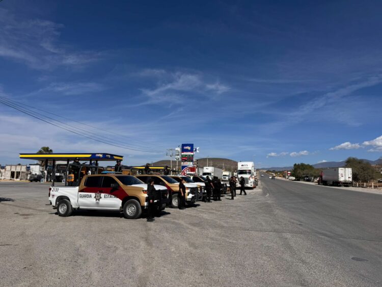 Tiene Guardia Estatal vigilancia y asistencia permanente en los límites con San Luis Potosí
