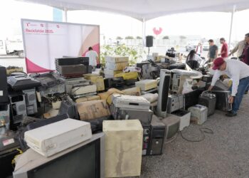 Responde ciudadanía victorense al llamado ambiental con Reciclatón de Desechos Electrónicos
