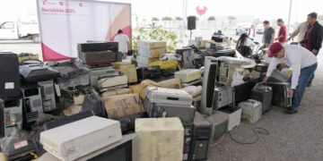 Responde ciudadanía victorense al llamado ambiental con Reciclatón de Desechos Electrónicos