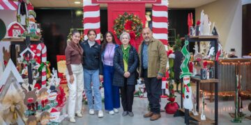Comparte María de Villarreal el bazar “Un DIFciembre para recordar” junto a familias y emprendedores
