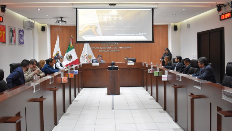 Presentan Consejerías del IETAM informes correspondientes al mes de diciembre