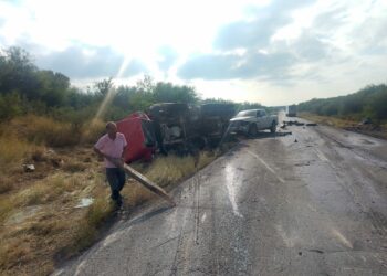 Transmigrante muere en accidente vehicular en la carretera Matamoros-Cd. Victoria