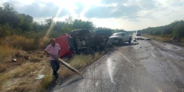 Transmigrante muere en accidente vehicular en la carretera Matamoros-Cd. Victoria