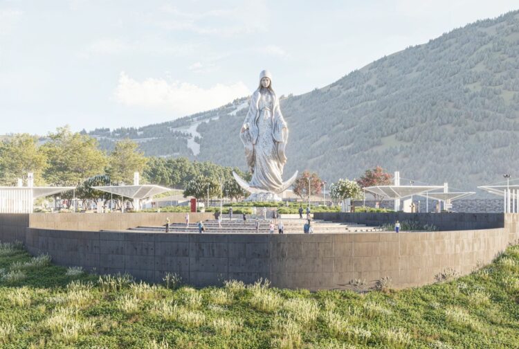 Inicia construcción de una plazoleta turística en “El Chorrito”, Hidalgo