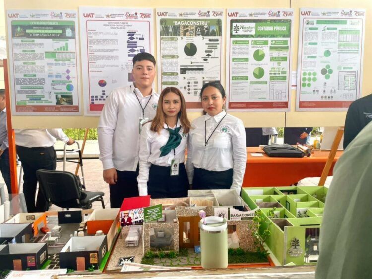 Estudiantes e investigador de la UAT crean panel de bagazo de caña para construcción