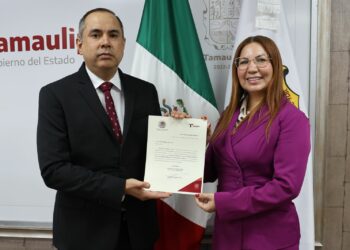 Nombran a Elda Reséndiz Mayorga Jefa de la Oficina Fiscal de Matamoros