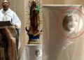 Aparece un ‘rostro santo’ durante misa navideña en Las Vegas, Nevada, EU