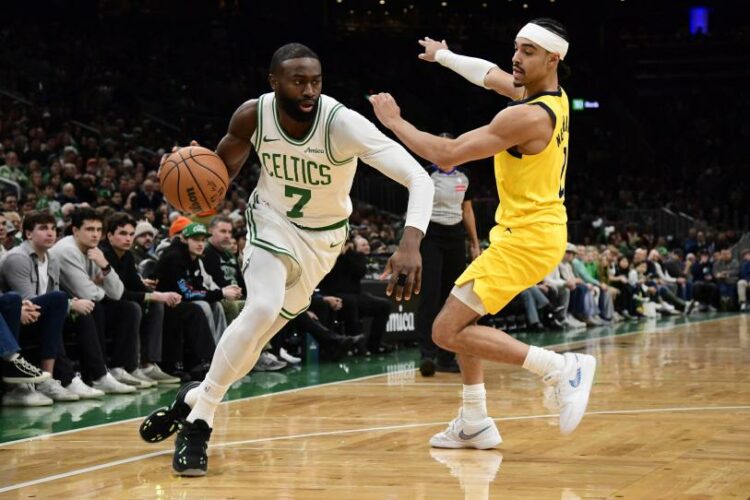 Jaylen Brown lidera paliza 140-122 de Celtics sobre Pacers