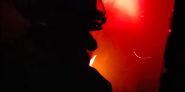 Se incendia casa en la colonia Vicente Guerrero