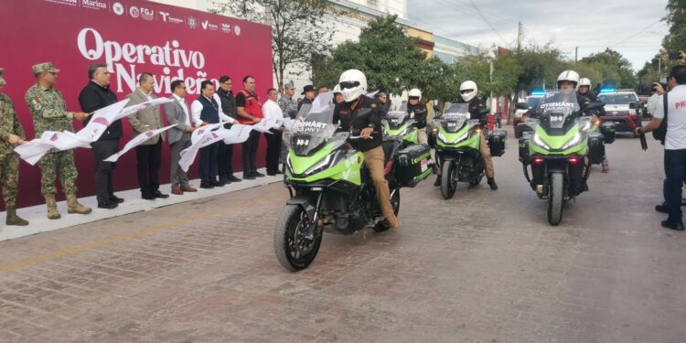 “Blindan” 350 policías las fiestas decembrinas en Victoria