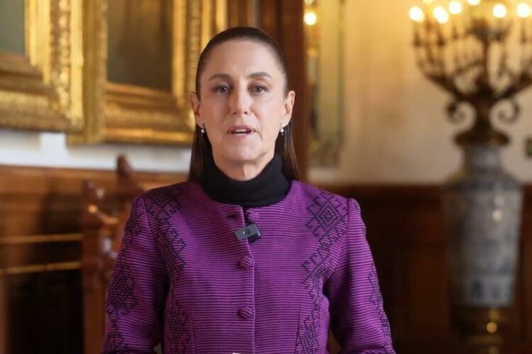 Claudia Sheinbaum emite mensaje de Año Nuevo 2026 a los mexicanos