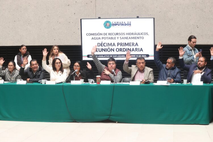 El debate interno en la Comisión de Recursos Hidráulicos que aprobó el dictamen de Ley General de Aguas y reformar la Ley de Aguas Nacionales