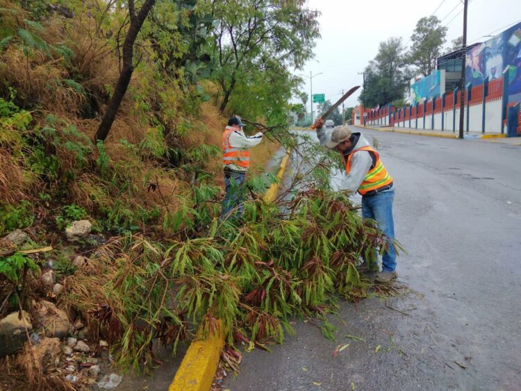 Basura en las calles, causa principal de inundaciones por lluvias del domingo: PC
