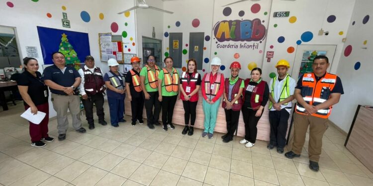 Realiza PC simulacro en guardería