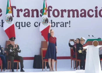 ‘Nunca voy a traicionar’, grita Sheinbaum ante 600 mil simpatizantes en el Zócalo