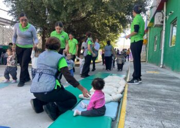 Realiza PC simulacro en guardería