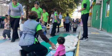 Realiza PC simulacro en guardería
