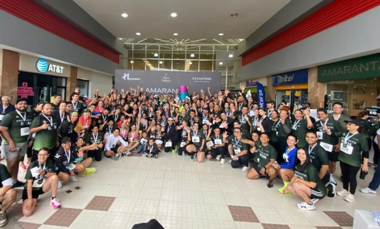 Participan más de 300 atletas y aficionados en Carrera de Inmobiliaria Amaranta de Victoria