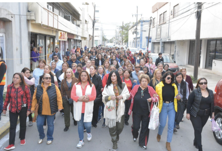 Realizan burócratas tamaulipecos peregrinación al Santuario de la Virgen de Guadalupe