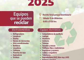 Llama la SEDUMA a eliminar residuos electrónicos en el Reciclatón 2025 el 13 de diciembre