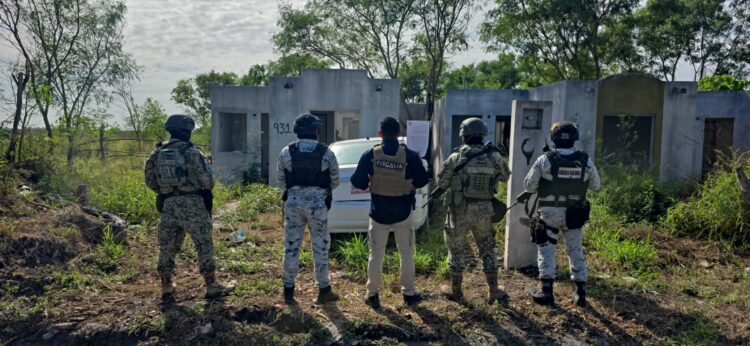 Realizan cateo de vivienda en Reynosa por reporte de auto robado