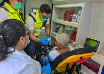 Atienden 28 alertas y realizan 14 traslados de pacientes por APP “Código Infarto”