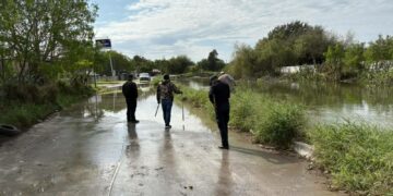 Vigilancia extrema en el canal Rodhe por desbordamiento en Reynosa