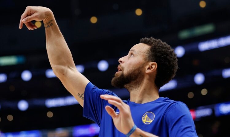 NBA: Stephen Curry brilla en la victoria de Warriors ante Nets