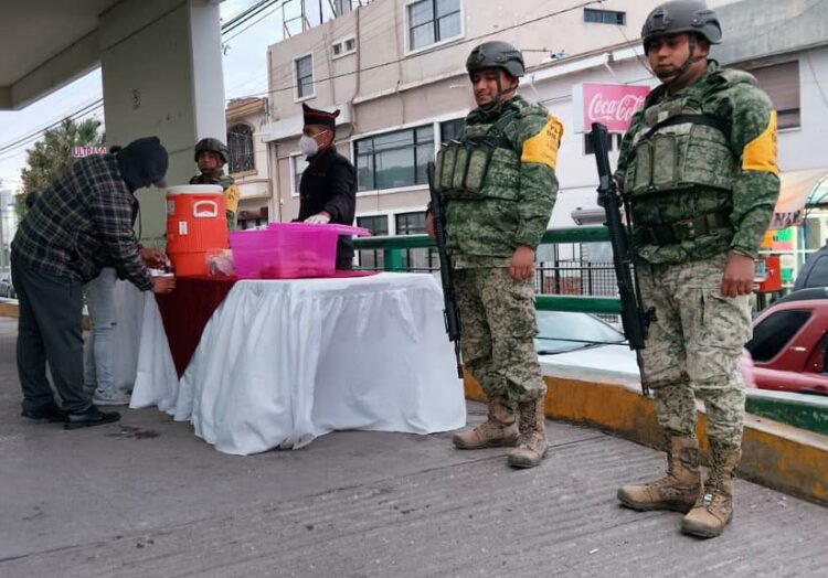 Ejército activa Plan DN-III-E en Matamoros por intenso frío de 3 grados