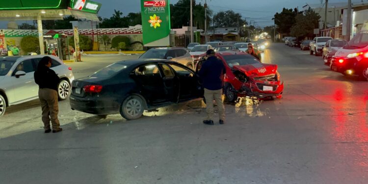 Cuatro heridos en accidente