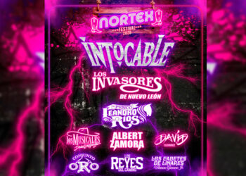 Intocable e Invasores lideran el Nortex 2026