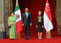 México formaliza embajada de Singapur en Palacio Nacional