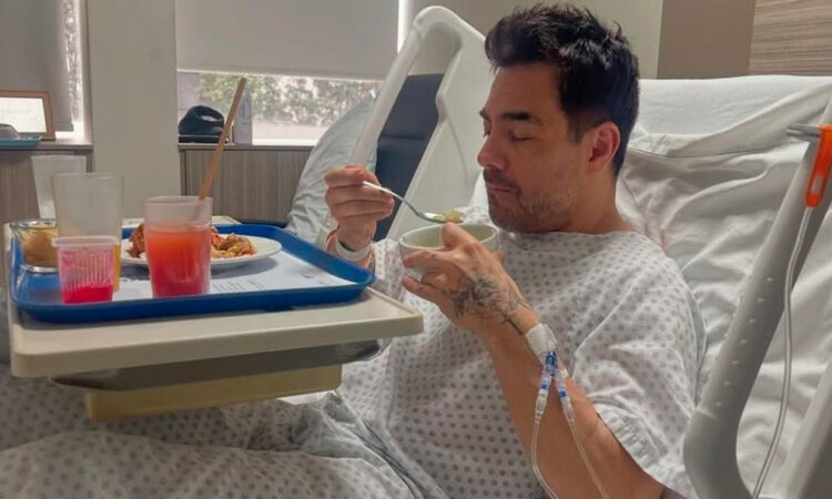 Lesión de Omar Chaparro durante el rodaje de Venganza