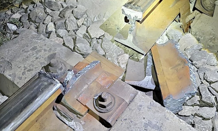 El peligro viaja en las vías: sabotaje criminal acecha trenes en Guanajuato