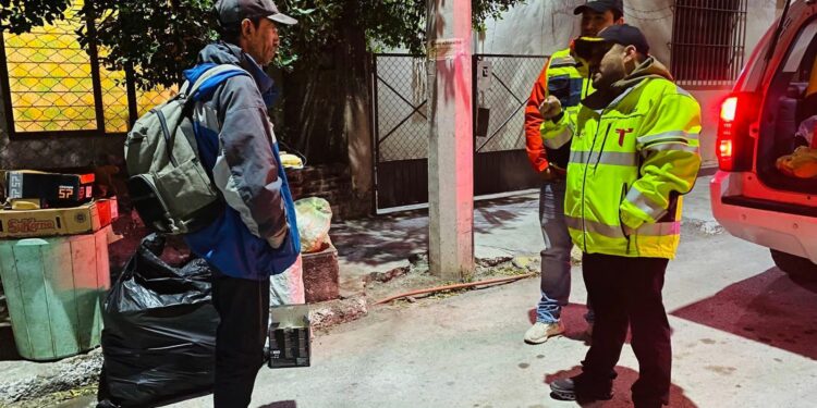 Apoya PC de Victoria a población vulnerable por bajas temperaturas