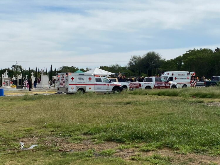 Tragedia en funeral: estallido de cohetes deja tres pacientes críticos en Tamaulipas