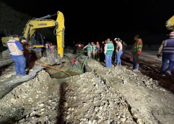 COMAPA confirma ruptura de acueducto y suspensión del servicio en sectores de Victoria por reparación