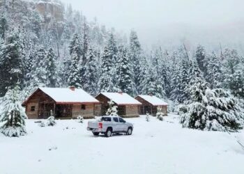 Nevadas sobre cinco municipios de la Sierra de Chihuahua este 12 de enero