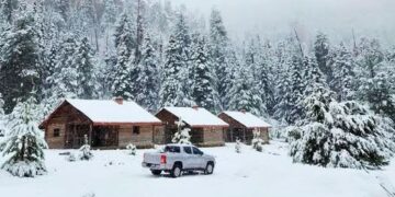 Nevadas sobre cinco municipios de la Sierra de Chihuahua este 12 de enero