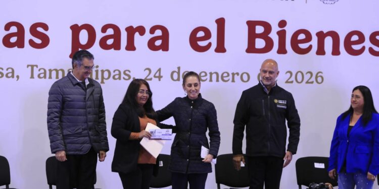 Anuncia Claudia Sheinbaum inversión histórica para Tamaulipas