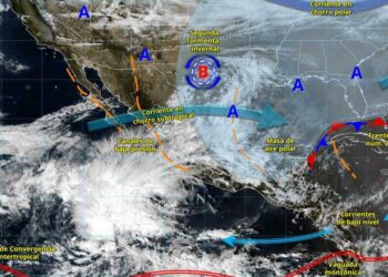 Llega el frente frío 28 con temperaturas congelantes para 19 estados de México
