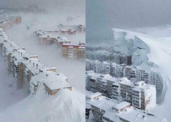 Nevadas de hasta 2 metros de altura en la Península de Kamchatka, Rusia, paralizan la región