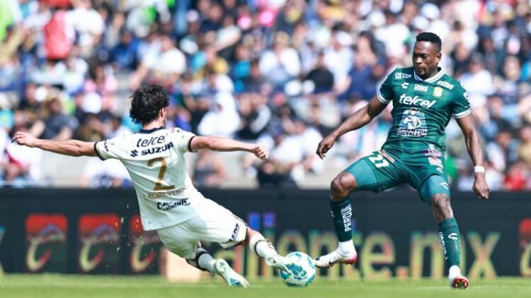 Pumas de la UNAM empatan 1-1 ante Esmeraldas de León en Ciudad Universitaria