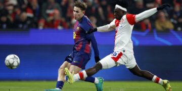 Barcelona derrota 4-2 al Slavia Praga y se acerca a ocho mejores de la Champions