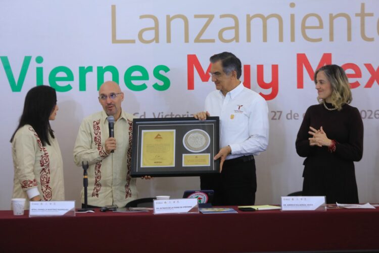 Reconoce CONCANACO SERVYTUR trabajo de Américo Villarreal al presentar “Viernes muy mexicano”