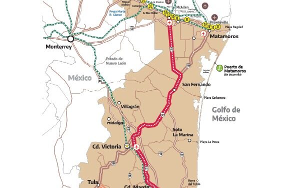 Carretera Corredor del Golfo Norte conectará tres regiones de Tamaulipas, desde Tampico a Reynosa
