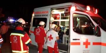 Tres heridos tras aparatoso choque en la carretera Victoria-Monterrey