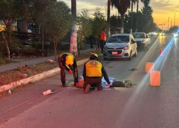 Muere atropellado adulto mayor, ocurrió en el Bulevar Praxedis Balboa