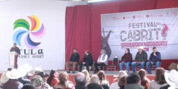 Inaugura Américo Villarreal el Festival del Cabrito en el Pueblo Mágico de Tula, Tamaulipas